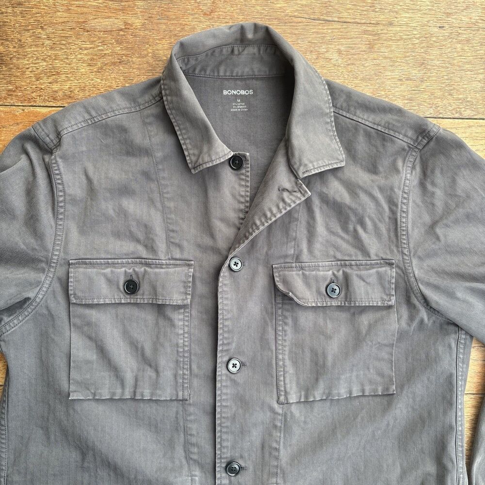 Bonobos Gray Utility Jacket - Picture 2 of 4